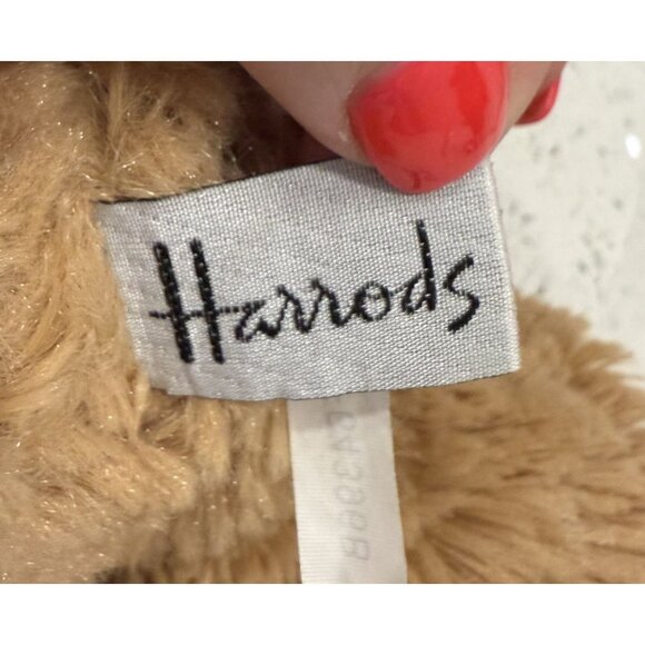 Harrods 14" Guardsman Teddy Bear Plush Toy In Red Black Uniform - Picture 5 of 6